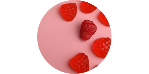 Raspberry Gummy Candy (WFSC)